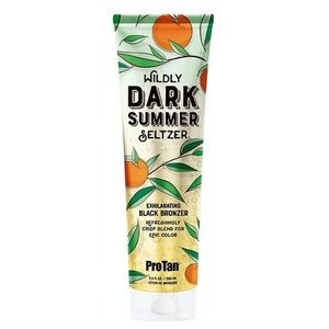 Pro Tan Wildly Dark Summer Seltzer Black Bronzer Tanning Lotion 9.5 oz